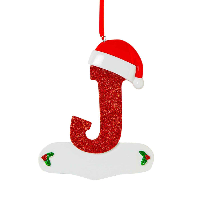 Wholesale 26 English Alphabet Christmas Alphabet Pendant Decorations MOQ≥2 JDC-DCN-ZMHW001