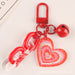 Jewelry WholesaleWholesale color acrylic love bell car keychain MOQ≥2 JDC-KC-YHan001 Keychains 伊菡 %variant_option1% %variant_option2% %variant_option3%  Factory Price JoyasDeChina Joyas De China