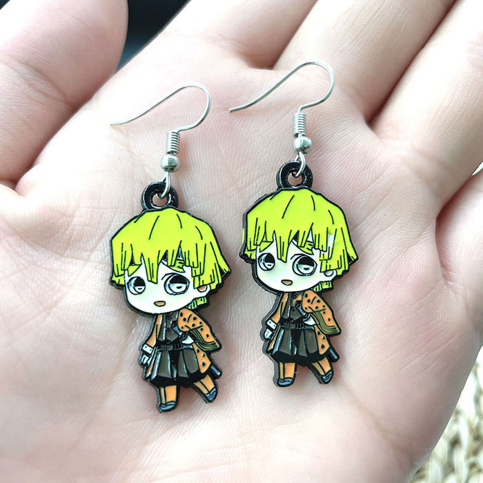 Wholesale Earrings Alloy Anime MOQ≥2 JDC-ES-FuSu014