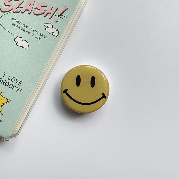 Wholesale Grips Cartoon Smiley Airbag Holder Mobile Phone Holder JDC-PS-Chwei007