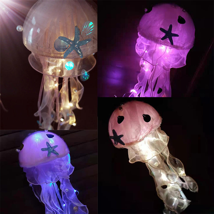 Wholesale Dream Catcher Resin Jellyfish Lamp Ambiance JDC-DC-ML010