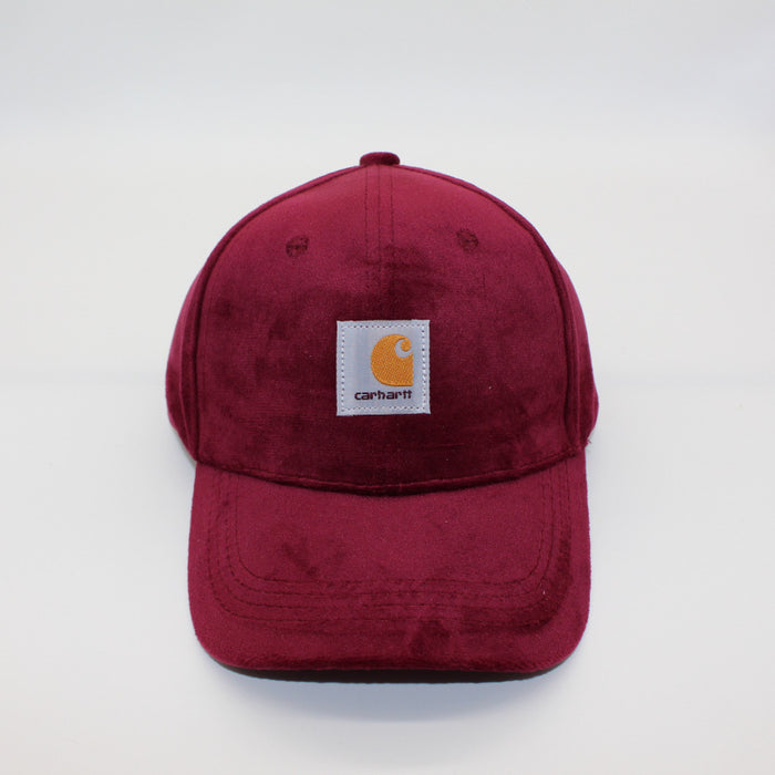 Velvet de poliéster de sombrero al por mayor Capas de béisbol de borde corto MOQ≥2 (f) JDC-FH-QCL002