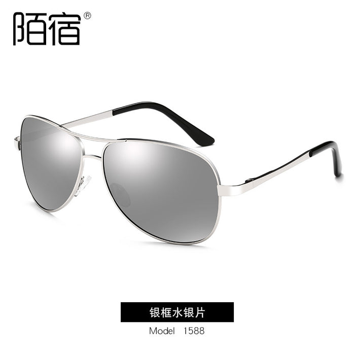 Wholesale TAC Polarized Sunglasses Spring Legs Aviator Sunglasses JDC-SG-ZhiT002
