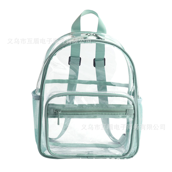 Wholesale transparent backpack new summer casual pvc backpack CLEAR BACKPACKS JDC-BP-Lefei005
