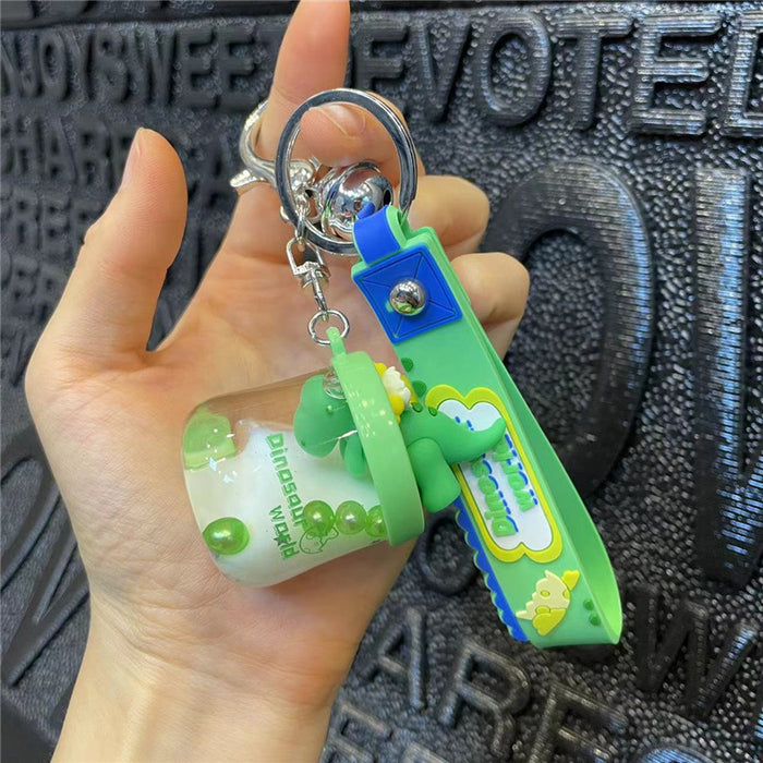 Wholesale Keychains PVC Acrylic Hardware Cute Cartoon Drift Bottle (M) MOQ≥2pcs JDC-KC-MeiY012