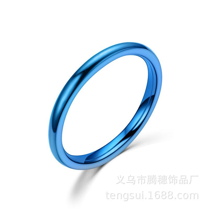 Wholesale Ring Stainless Steel Titanium Steel Ring MOQ≥3 JCD-RS-TS002