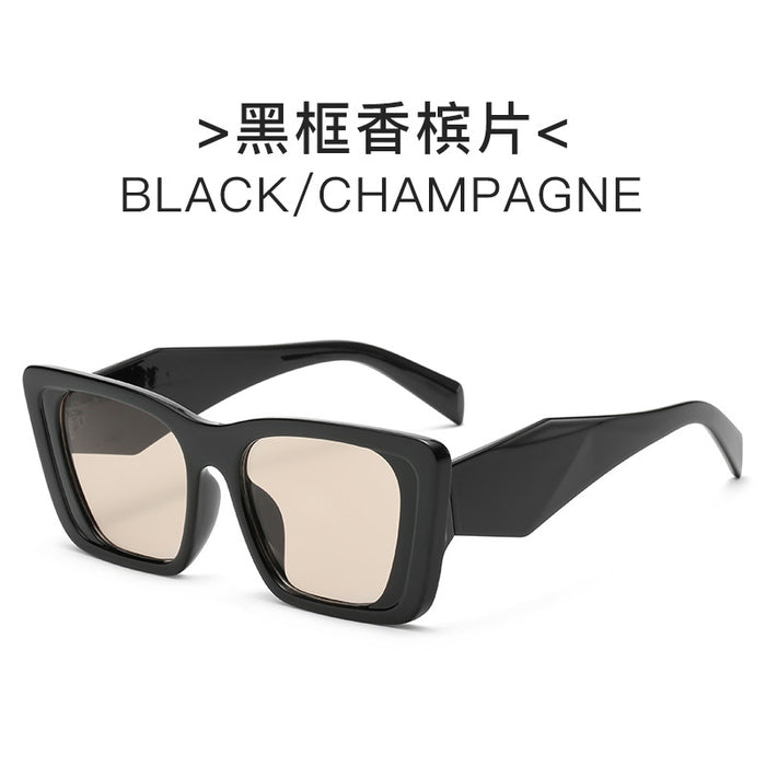 Wholesale Sunglasses PC Retro Irregular Cat Eye JDC-SG-YuX010
