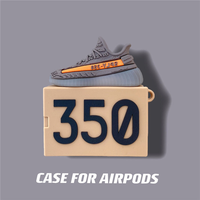 Caja de zapatos de marca de marea al por mayor AirPods Cubierta de auriculares de concha suave (F) JDC-EPC-Xym002