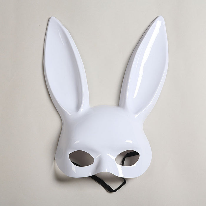 Wholesale Mask Plastic Halloween Party Princess Rabbit MOQ≥2 JDC-FM-ZhuiK001