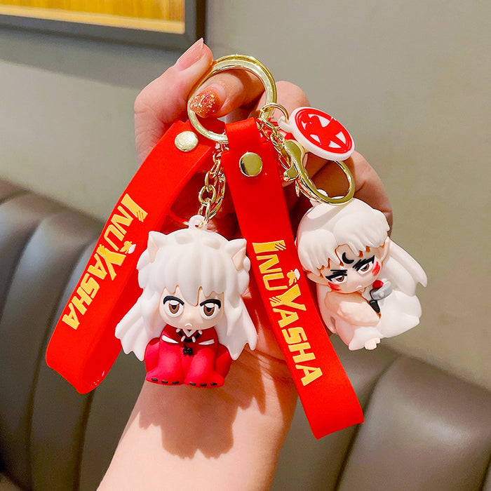 Wholesale Keychain PVC Cute Cartoon Doll Pendant MOQ≥2 (M) JDC-KC-LeZ032
