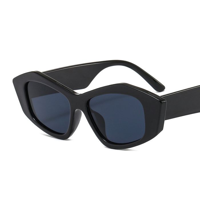 Wholesale Sunglasses PC Dappled Small Frame Geometric Border JDC-SG-OuT036
