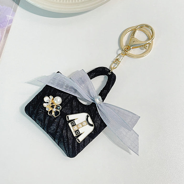 Wholesale keychain pvc small flower bag exquisite cute mini bag MOQ≥2 JDC-KC-CH102