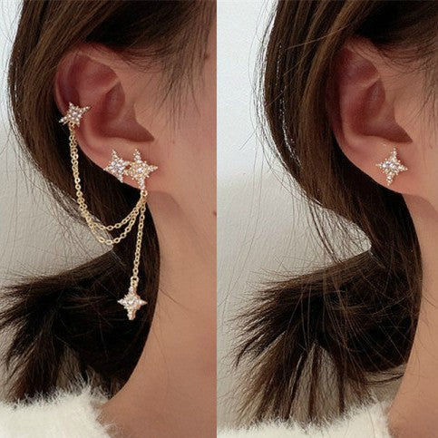 Jewelry WholesaleWholesale ultra glitter diamond set meteor alloy earrings JDC-ES-ruil001 Earrings 瑞列 %variant_option1% %variant_option2% %variant_option3%  Factory Price JoyasDeChina Joyas De China