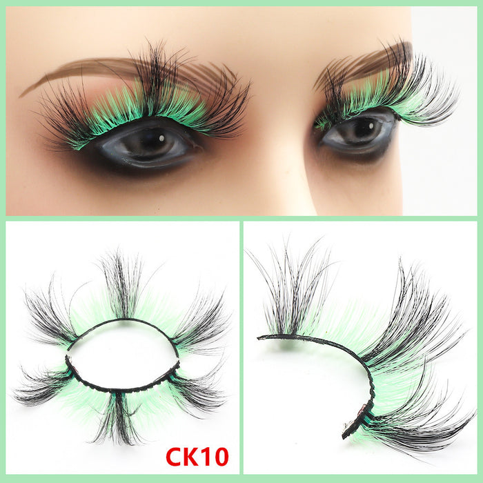Wholesale Color Imitation Mink Eyelashes MOQ≥3 JDC-EY-ZXin003