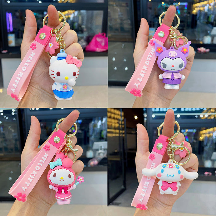 Wholesale Keychain PVC Cute Cartoon Doll Ornament (S) JDC-KC-ChuC007