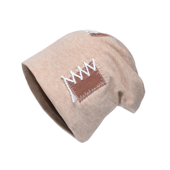 Wholesale Hat Cotton Tether Patch Pullover Hat MOQ≥2 JDC-FH-BG013