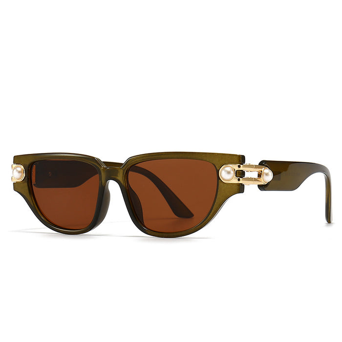 Wholesale Sunglasses PC Round Frame Metal Color Paint JDC-SG-BoY004