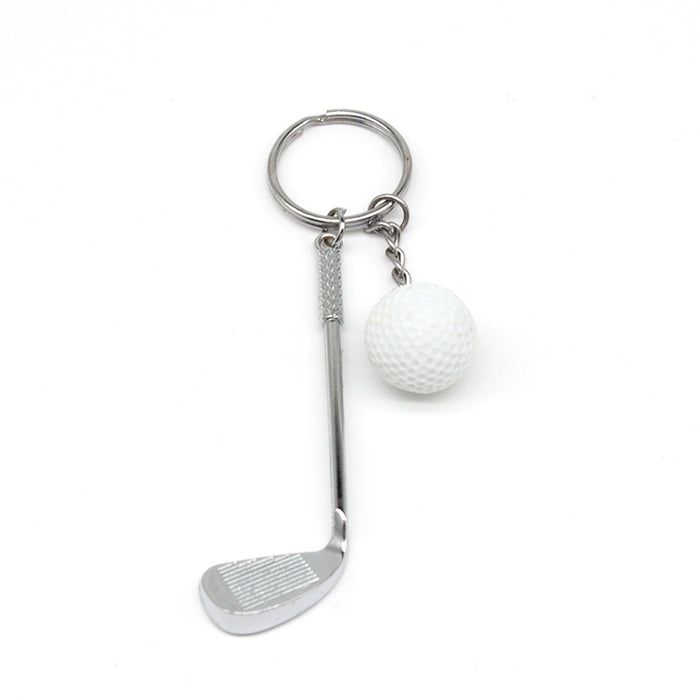 Keychains al por mayor PVC Ballas de golf alemanas JDC-KC-XXING011
