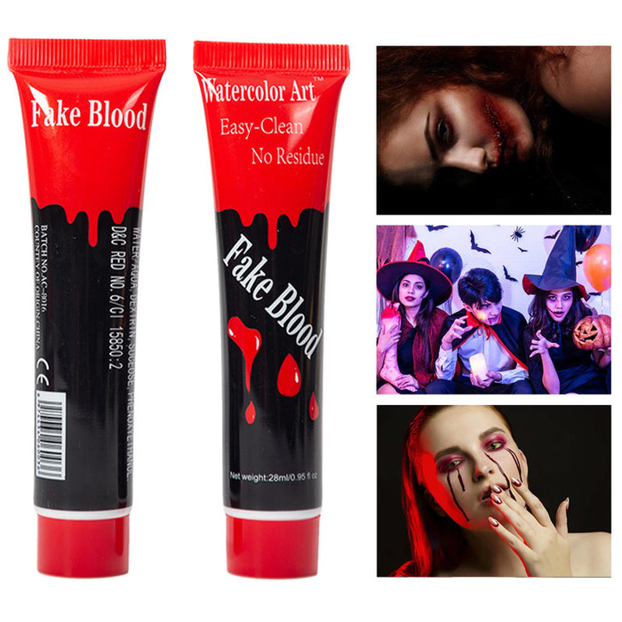Propiedades de maquillaje de maquillaje de sangre falsa de Halloween de agua de juguete al por mayor MOQ≥3 JDC-FT-MEIC001