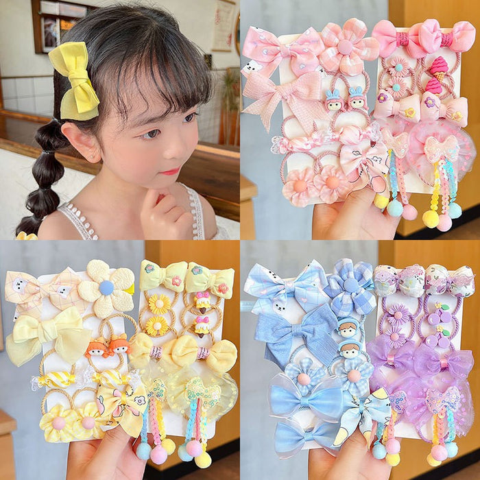 Wholesale children's rubber bands do not hurt hair accessories with good elasticity JDC-HS-MoTong002
