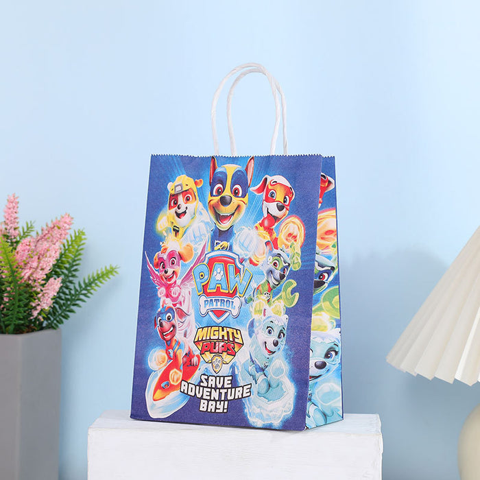 Wholesale Gift Bag Kraft Paper Cute Cartoon Kids Birthday Portable Gift Bag MOQ≥12 JDC-GB-Jiuyue002