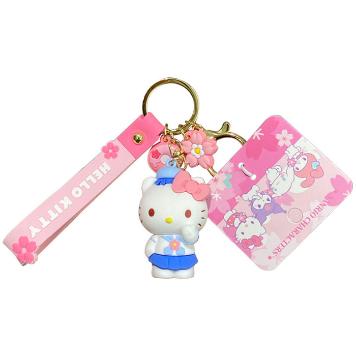 Wholesale Cherry Blossom Diary Series Epoxy Delicate Keychain JDC-KC-XuanYi011