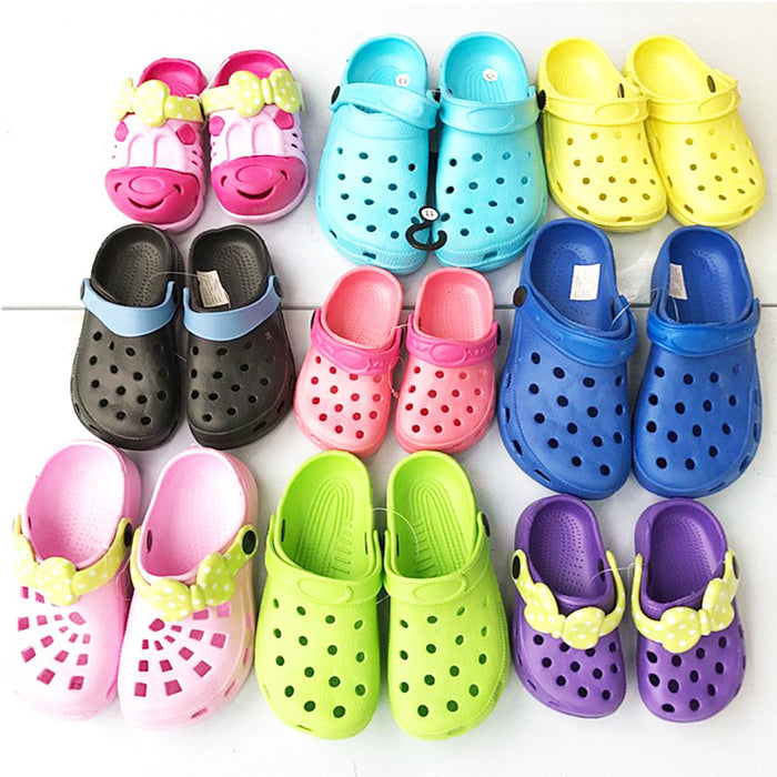 Wholesale Slippers Rubber Plastic Thickened Soft Bottom MOQ≥2 JDC-SP-ChaoJ001