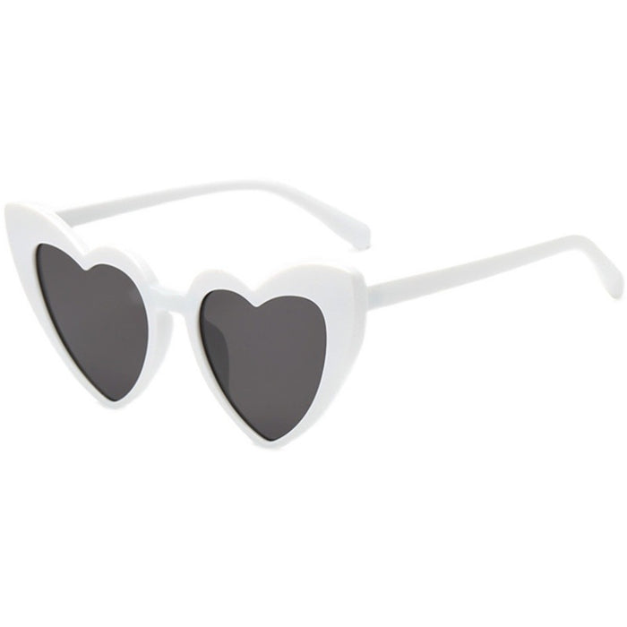 Wholesale AC Lens Heart Shaped Sunglasses MOQ≥2 JDC-SG-YSheng001