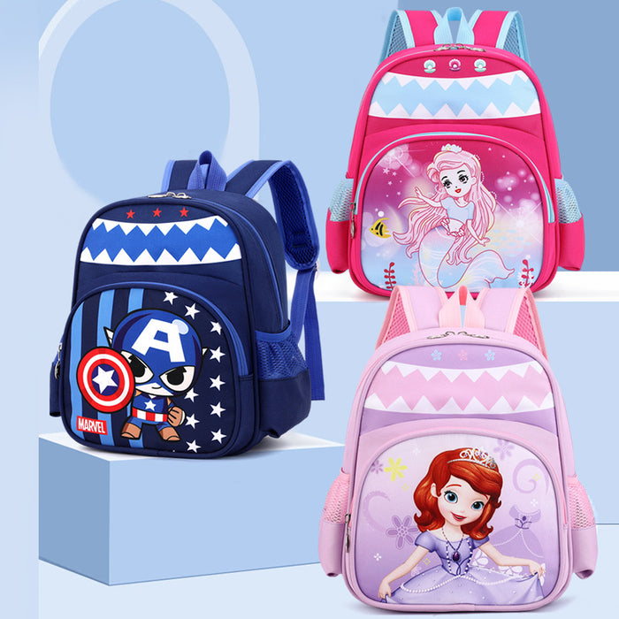 Wholesale PU Superman Kids Backpack MOQ≥3 JDC-BP-MF014