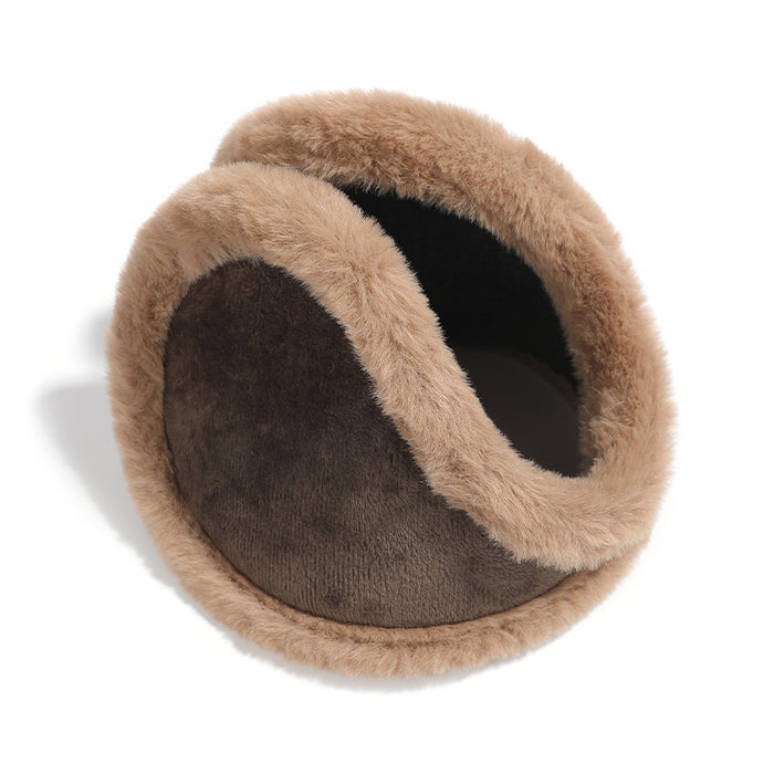 Wholesale Earmuff Plush Windproof and Cold Resistant Warmth MOQ≥2 JDC-EF-ShenD007