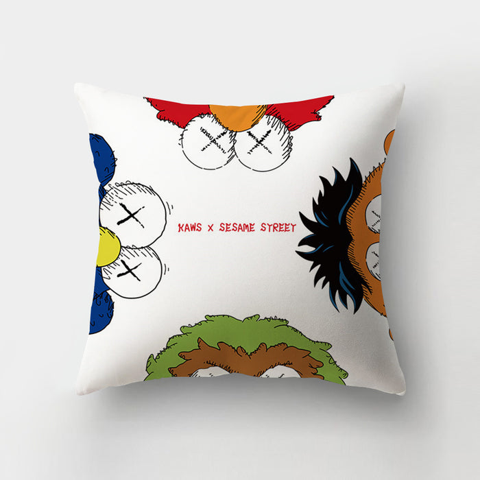 Wholesale Tide Brand Cartoon Super Short Pillow Pillowcase (M) JDC-PW-Beilan001