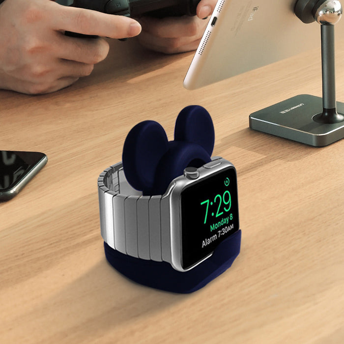 Strap de reloj al por mayor Apple Watch1-5 Base de generación IWatch Silicone Charging Stand JDC-WD-SHENGJ001