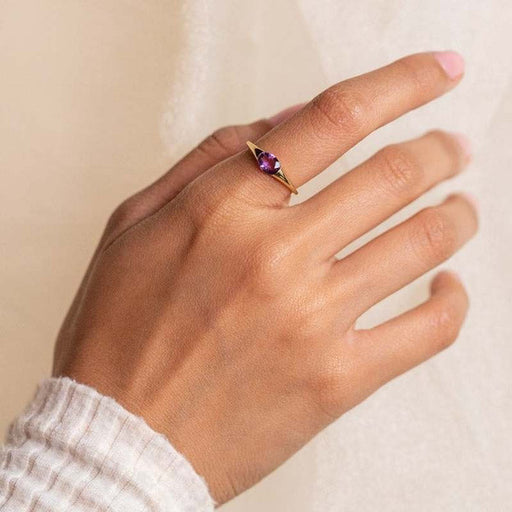 Jewelry WholesaleWholesale Purple Gemstone Alloy Rings JDC-RS-LongR007 Rings 龙瑞 %variant_option1% %variant_option2% %variant_option3%  Factory Price JoyasDeChina Joyas De China