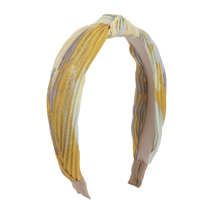 Wholesale Tie Dye Fabric Headband JDC-HD-Qiandi001