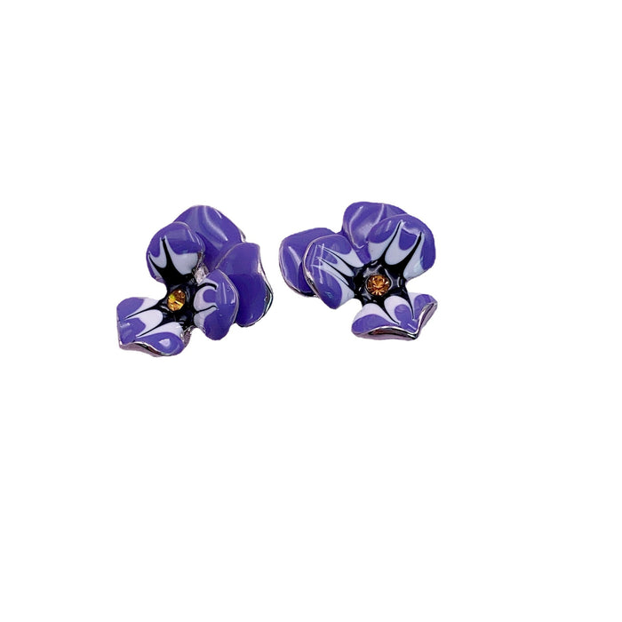 Pendientes al por mayor Aloy Super Fairy Retro Flower Statings JDC-ES-Nina008