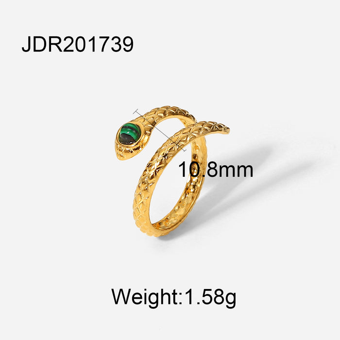 Jewelry WholesaleWholesale 18K gold plated stainless steel ring JDC-RS-JD273 Rings 杰鼎 %variant_option1% %variant_option2% %variant_option3%  Factory Price JoyasDeChina Joyas De China