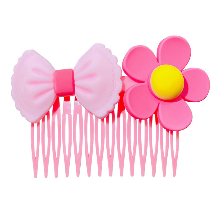 Wholesale pink resin hairpins JDC-HC-I410