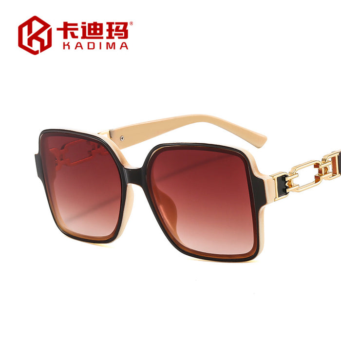 Wholesale large frame plain sunglasses high quality JDC-SG-XIa021
