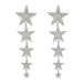 Jewelry WholesaleWholesale Alloy Rhinestone Pentagram Earrings JDC-ES-JL987 Earrings 氿乐 %variant_option1% %variant_option2% %variant_option3%  Factory Price JoyasDeChina Joyas De China