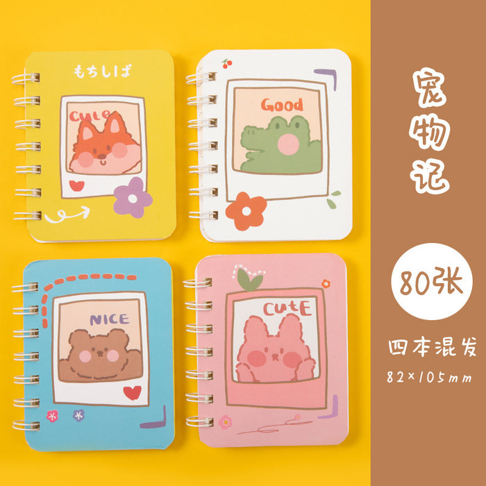 Wholesale Cute Cartoon A7 Coil Notebook MOQ≥2 JDC-NK-XHZ001