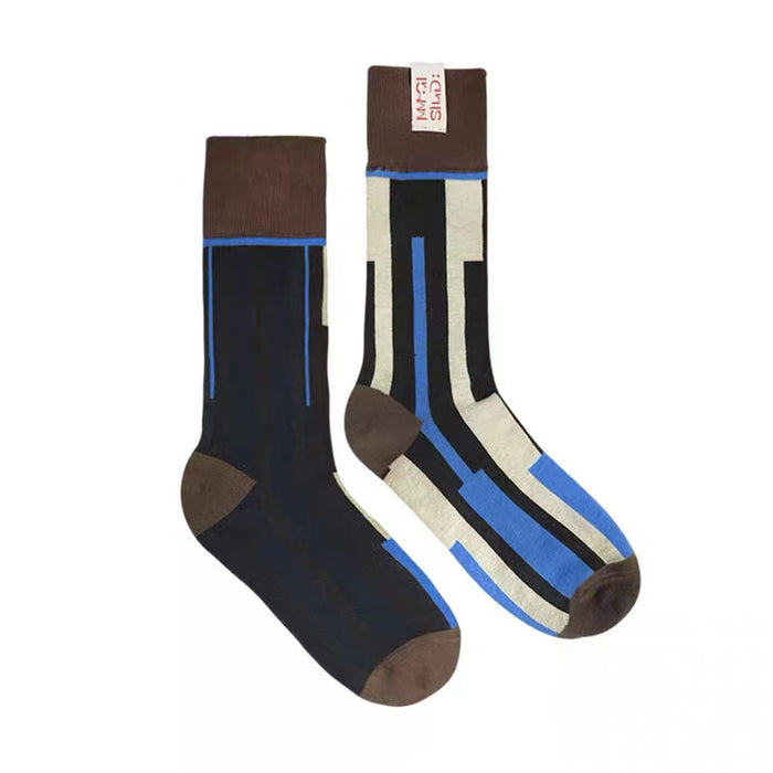 Calcetines al por mayor costura de color calcetines abdominales jdc-sk-huili008