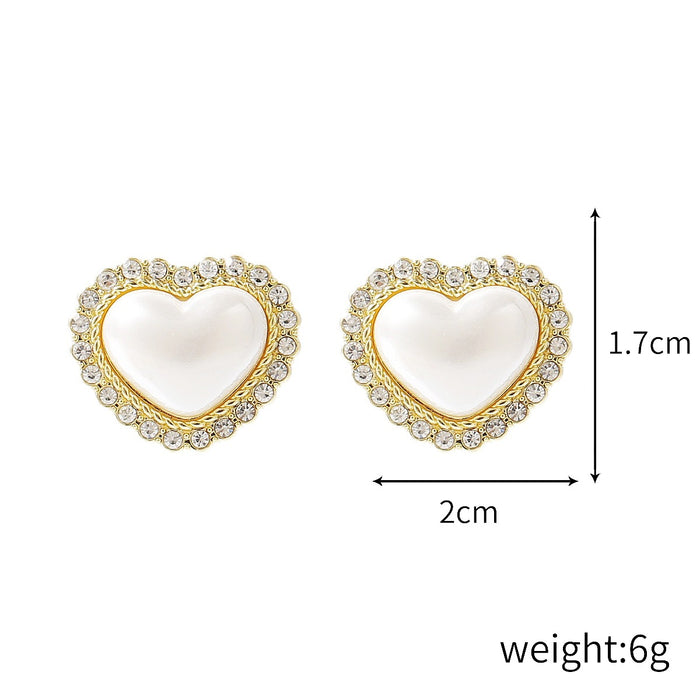 Wholesale Earrings Pearl Tassel Colorful Mermaid JDC-ES-ManY026