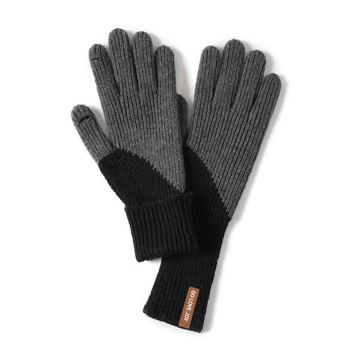 Wholesale Gloves Fleece Touch Screen Gloves MOQ≥2 JDC-GS-GuD006