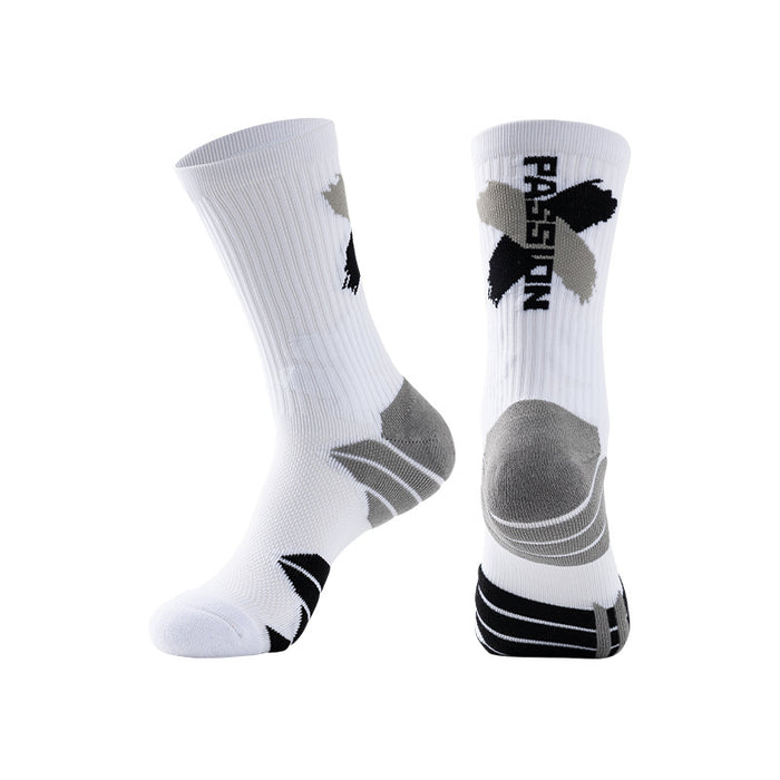 Wholesale Sock Nylon Practical Basketball Socks Thickened Sweat-absorbent JDC-SK-ChenSW002