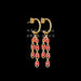 Jewelry WholesaleWholesale personalized versatile 14K Gold Vintage Earrings JDC-ES-RXSFL011 Earrings 尚芙乐 %variant_option1% %variant_option2% %variant_option3%  Factory Price JoyasDeChina Joyas De China