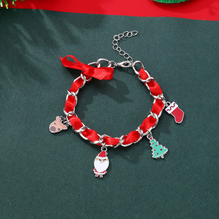 Wholesale Bracelet Alloy Christmas Adjustable MOQ≥2 JDC-BT-HanP004