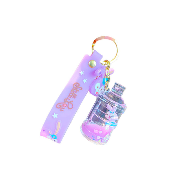 Wholesale Keychain Acrylic Cute Cartoon Drifting Bottle MOQ≥2 (S) JDC-KC-XiE004