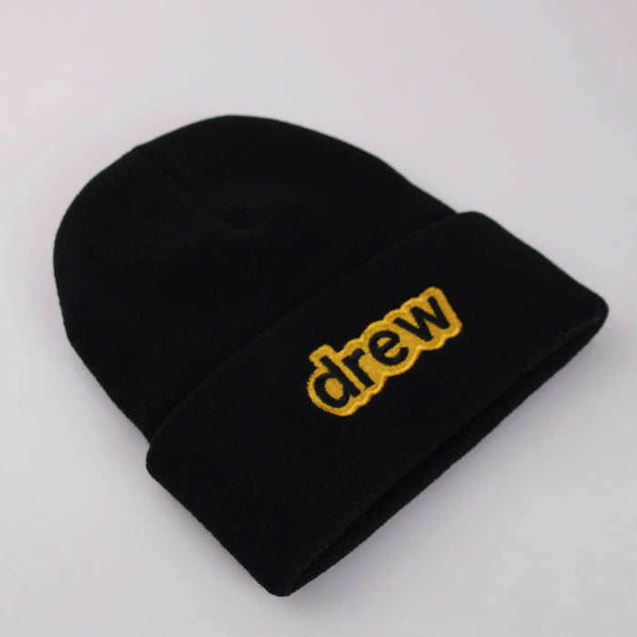 Wholesale Hat Acrylic Warm Letters Embroidery Knitted Hat (F) JDC-FH-XRong015
