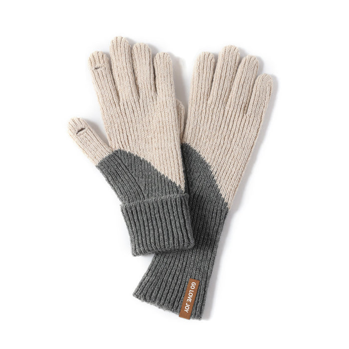 Wholesale Gloves Fleece Touch Screen Gloves MOQ≥2 JDC-GS-GuD006