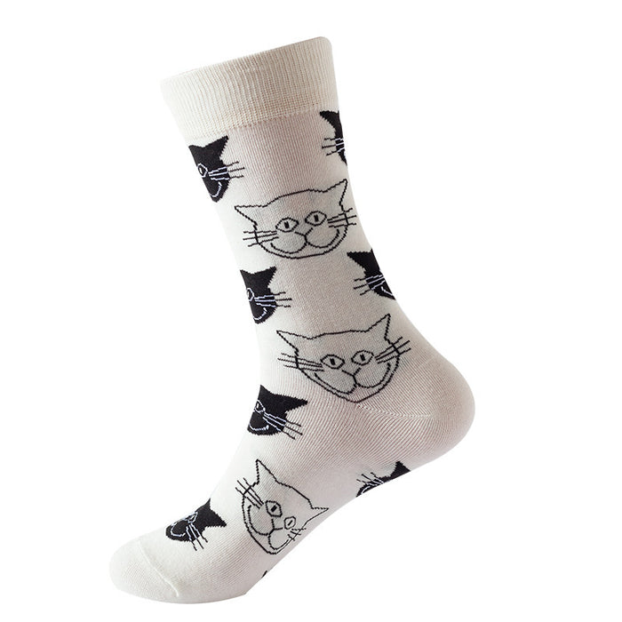 Calcetines al por mayor algodón creativo de animales calcetines moq≥5 jdc-sk-xinh017